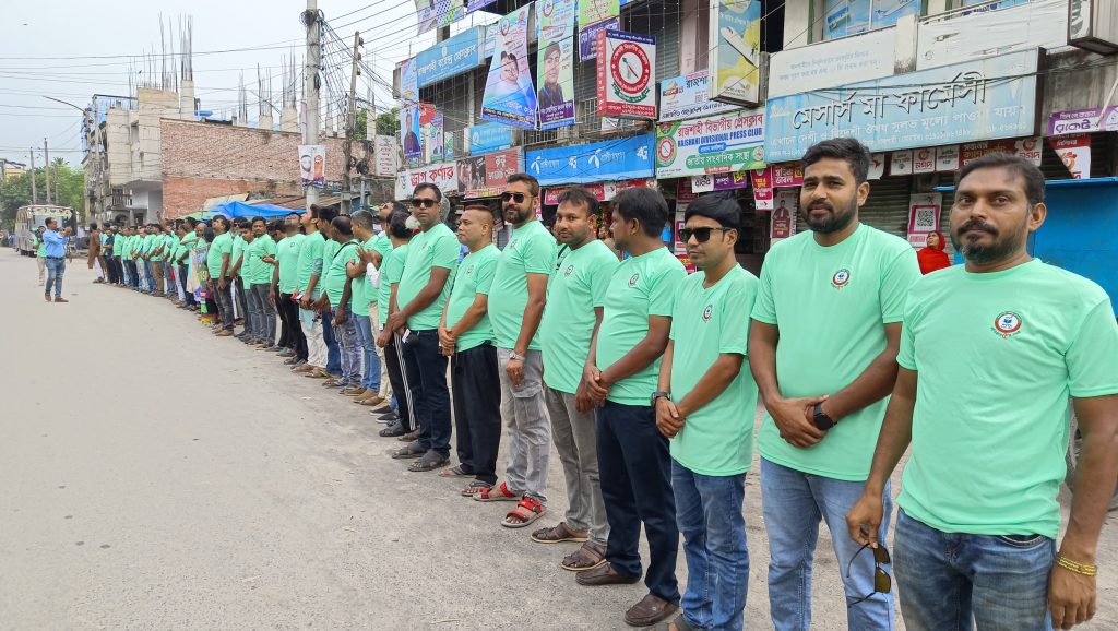 Rajshahi Barendra Press Club celebrates its anniversary at a journalists' meetup