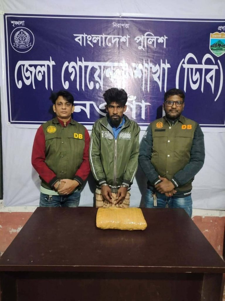 8 people arrested with drugs in separate operation under the direction of Naogaon Police Superintendent