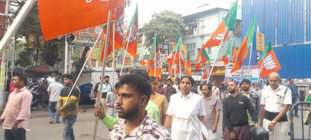 BJP protests over illegal issuance of birth certificates in Kolkata Municipal Corporation