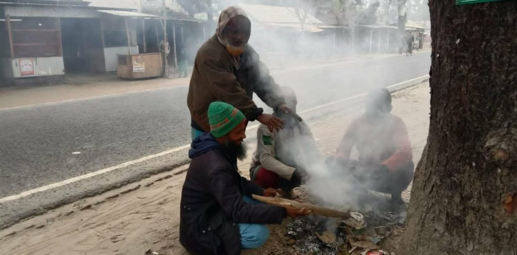 Severe winter disrupts public life in Nasirnagar, lower class people are living in extreme hardship