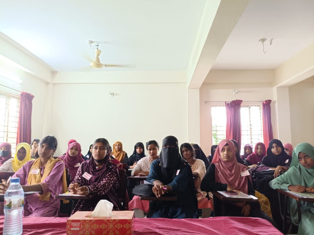 Training on poultry farming held for Swapna Sarathi girls at Kalai under the initiative of BRAC