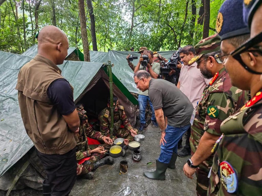 Prime Minister visits army summer training camp in Babuganj, Barisal