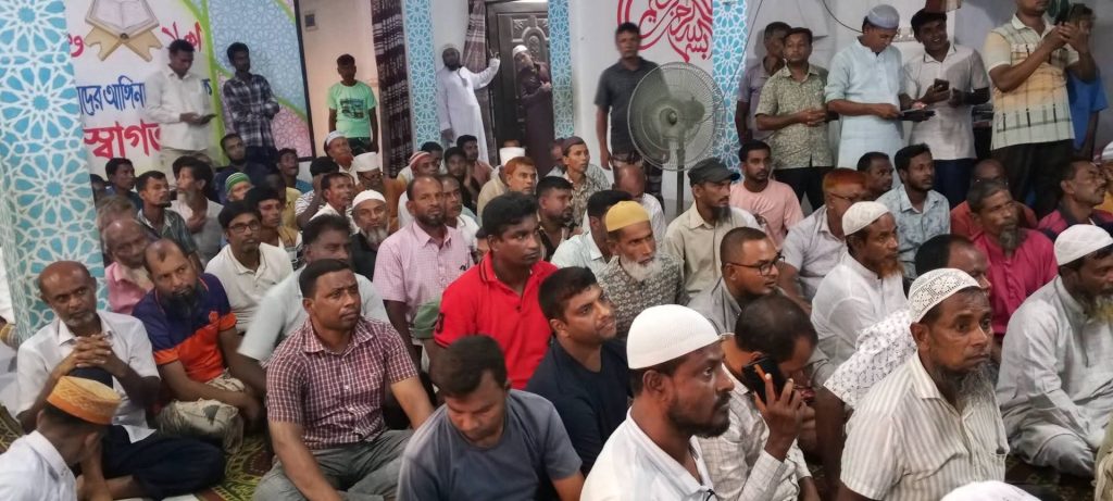 Prayer and discussion meeting in Kalai on Khaleda Zia's birth anniversary